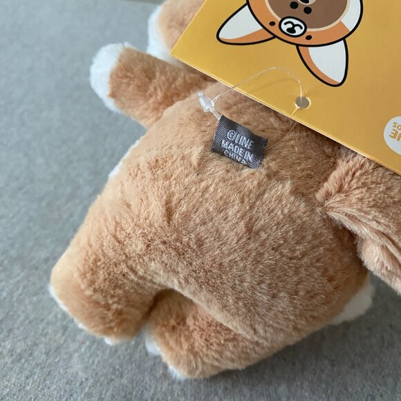 NWT Line Friends Wannabe Fox Brown Bear 7" 2016 - Picture 13 of 13